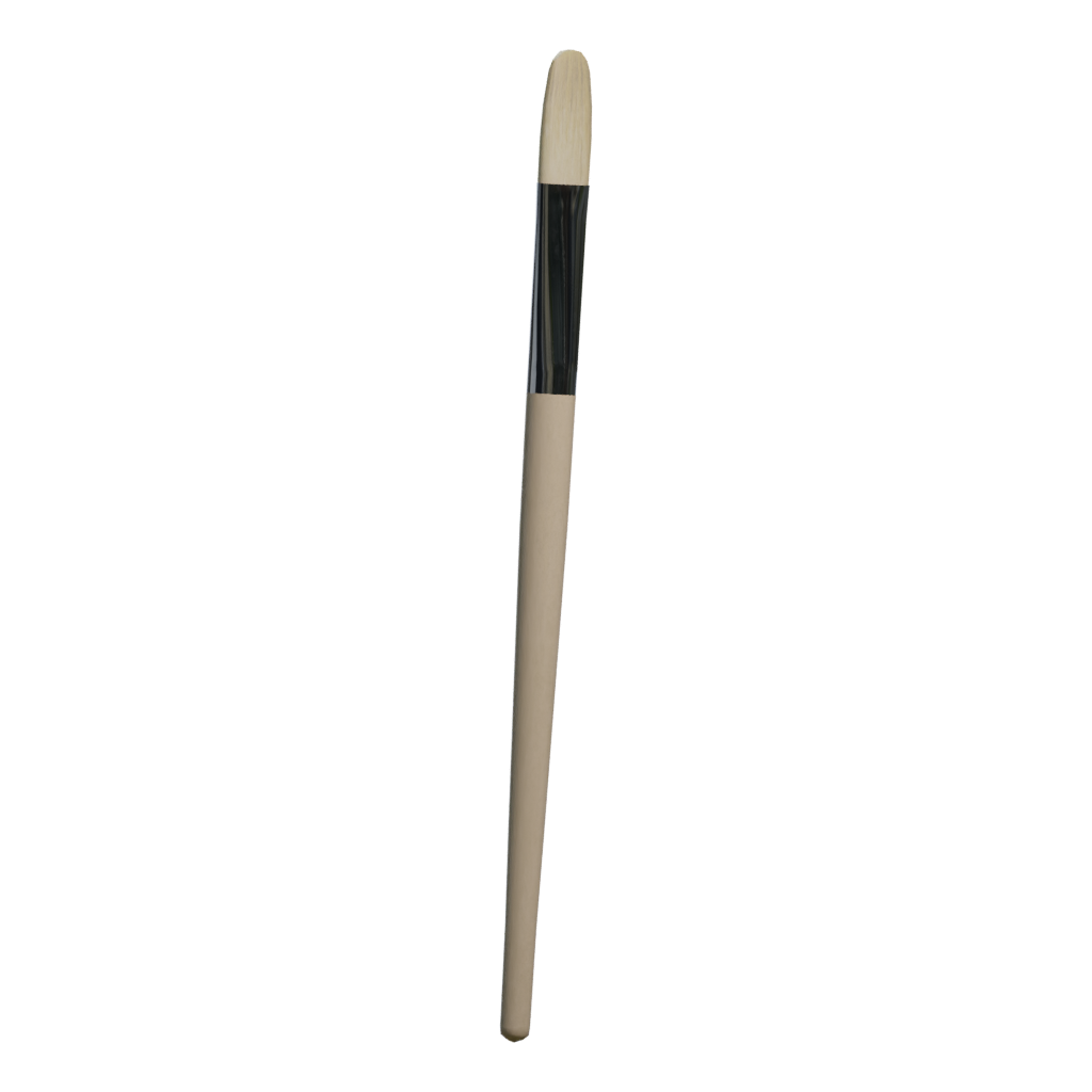 Left view of the Paintbrush 3D model