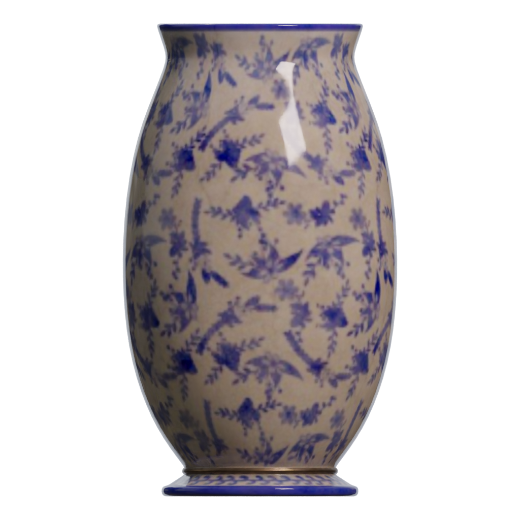 Right view of the Antique Ceramic Vase 3D model