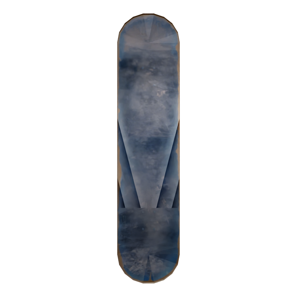 Top view of the Set Skating 3D model