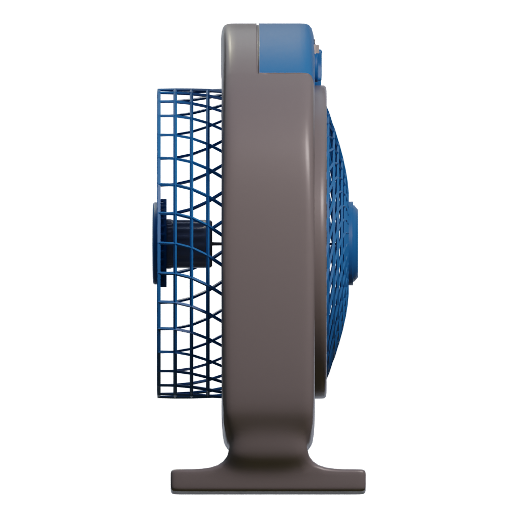 Right view of the Table Fan Ventilador De Mesa Ventilator 3D model