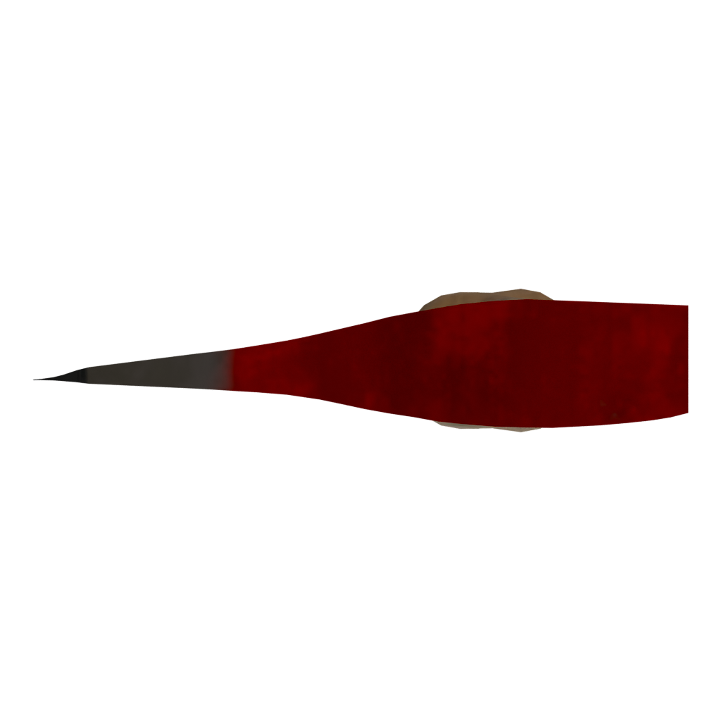 Top view of the Fireaxe 3D model