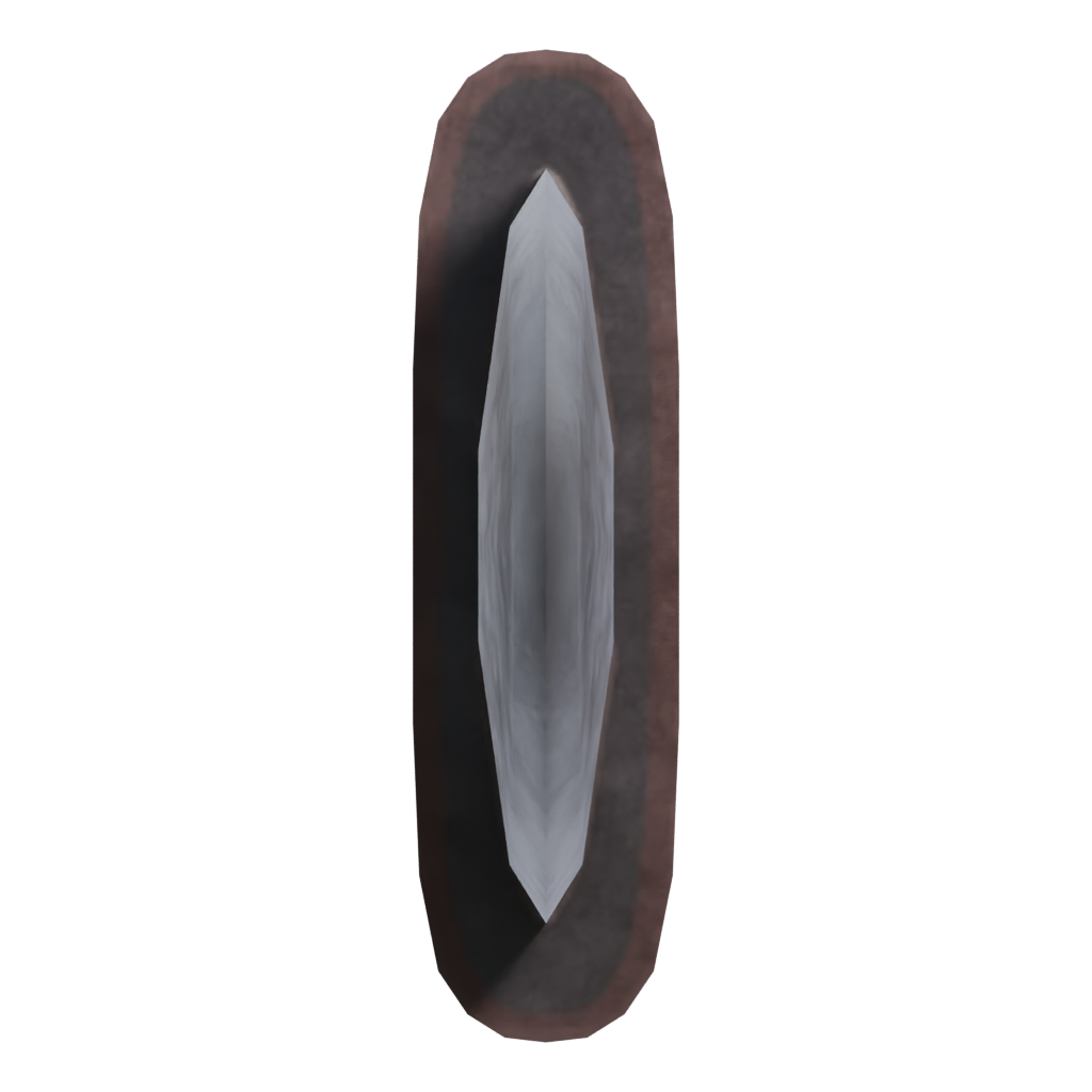 Left view of the Thorfinns Dagger 3D model