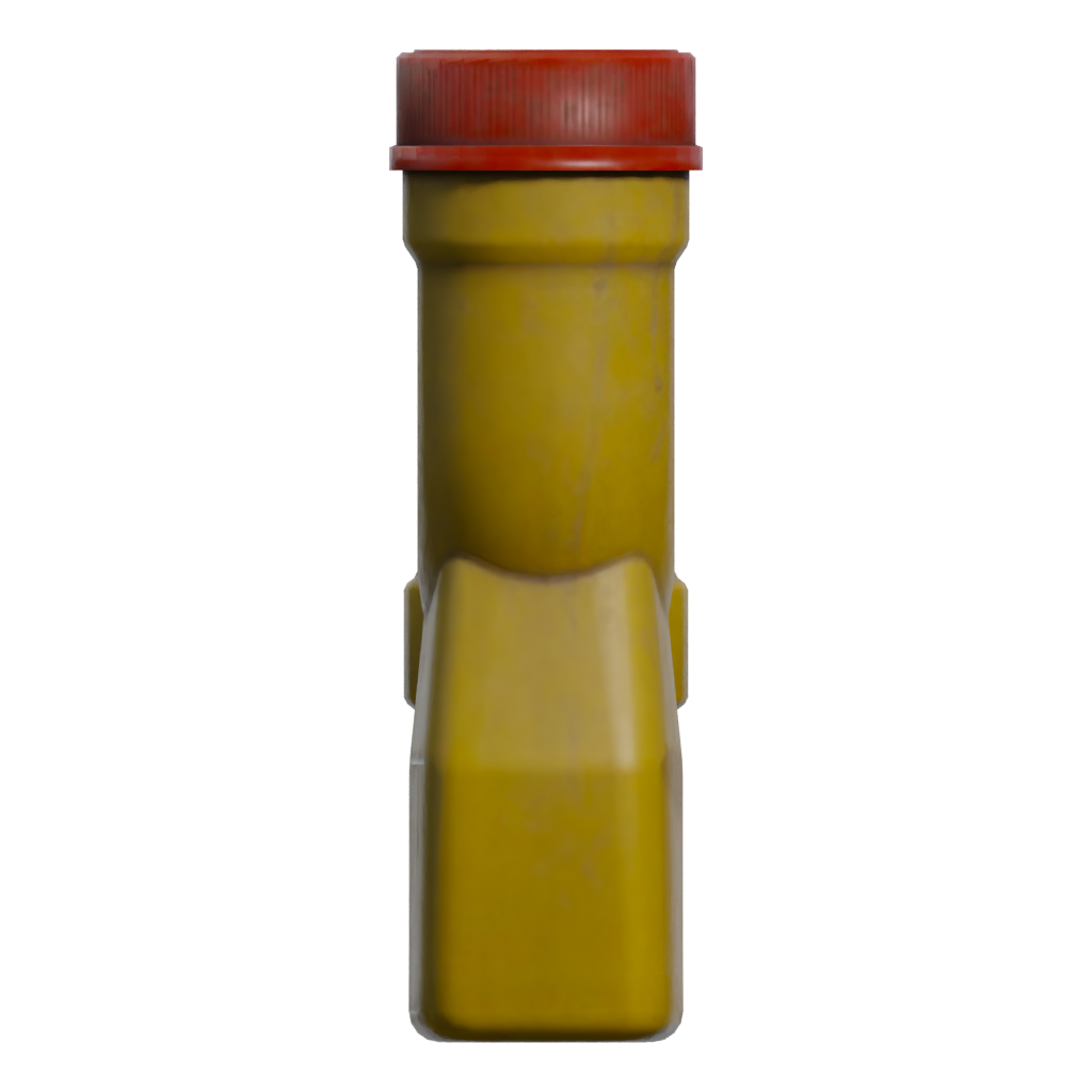 Right view of the Drain Cleaner 3D model