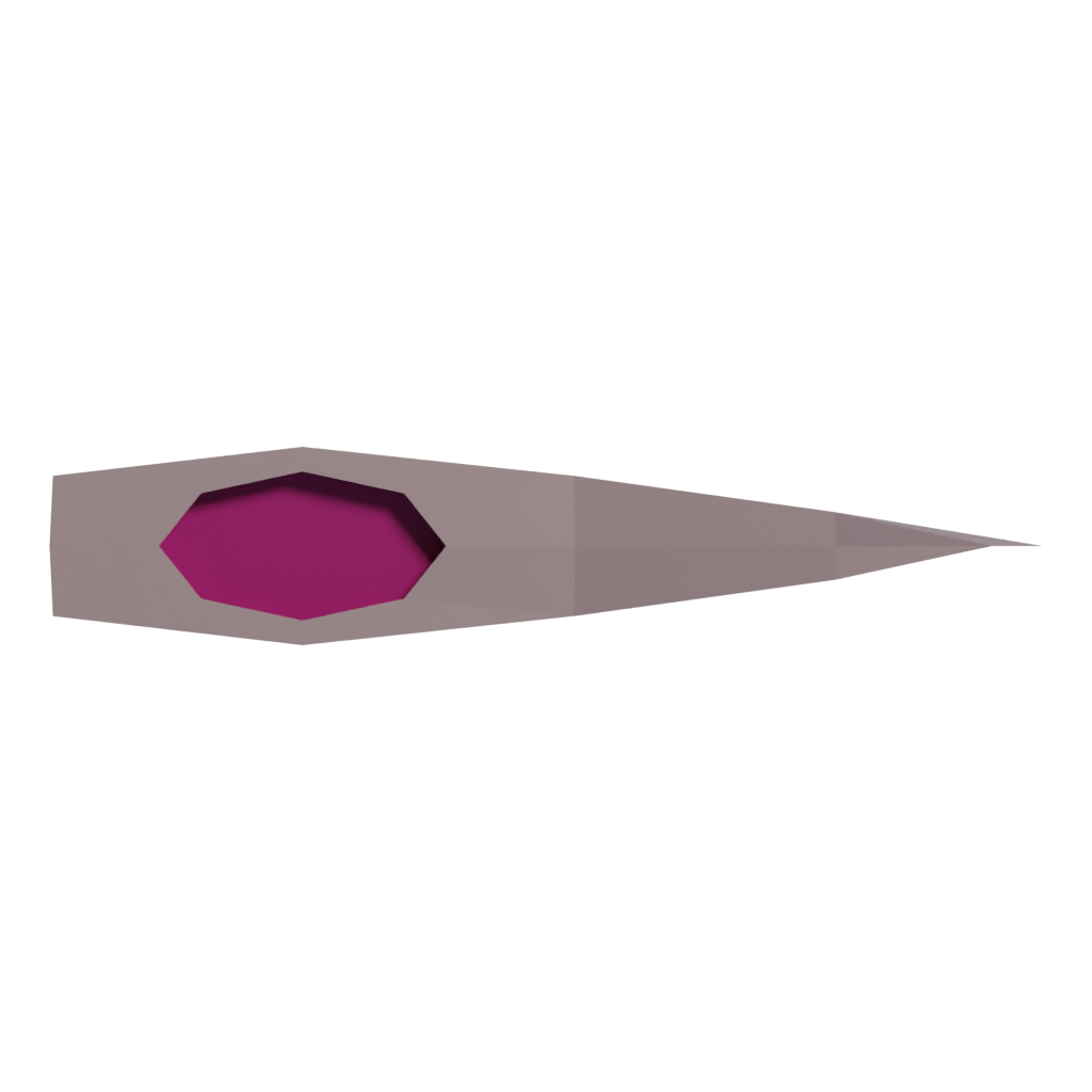 Top view of the Lumber Axe 3D model