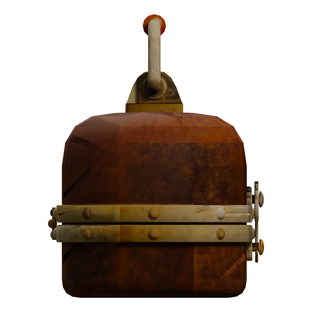 Right view of the Coffer Fairy 1 3D model