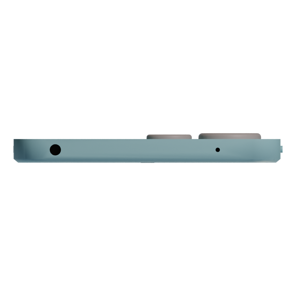 Top view of the Huawei Y6 3D model