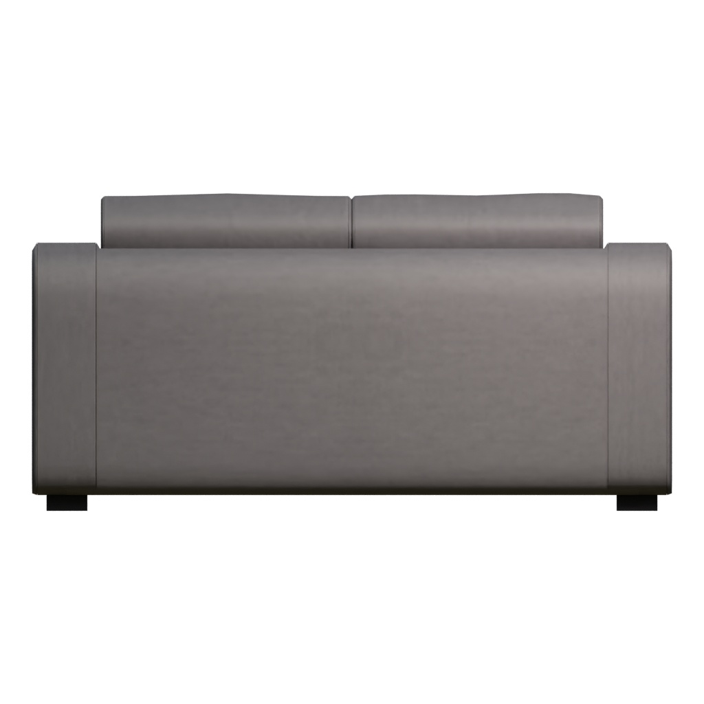 Back view of the Bevel Two Seater Sofa 3D model