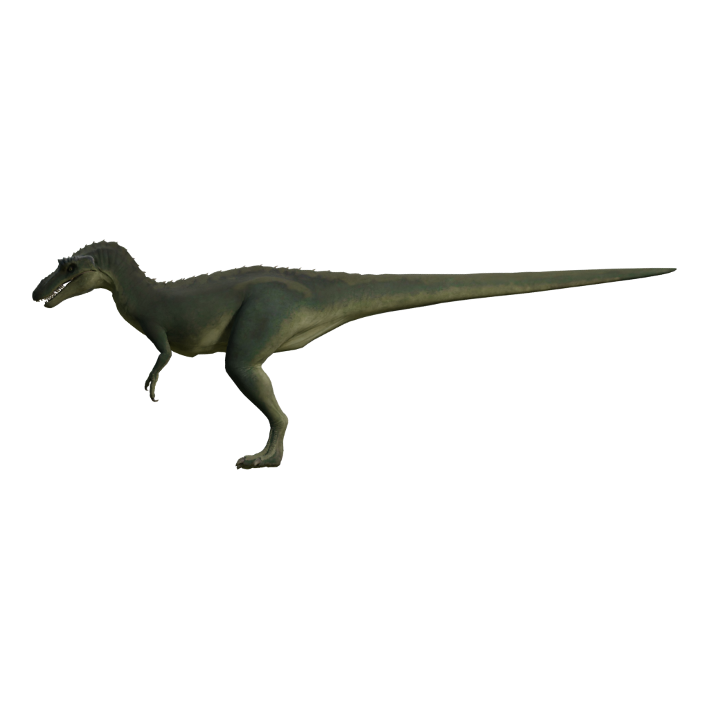 Left view of the T Rex 3D model