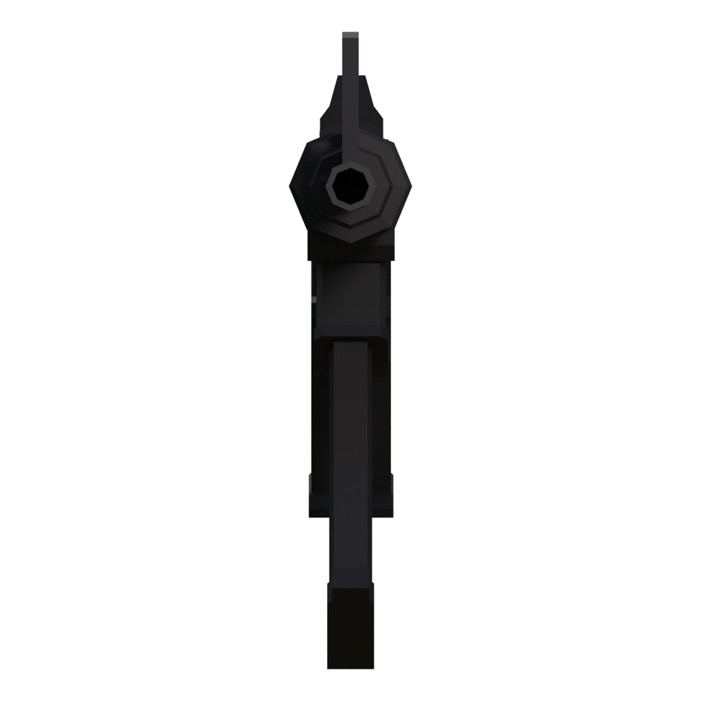 Left view of the M4 3D model
