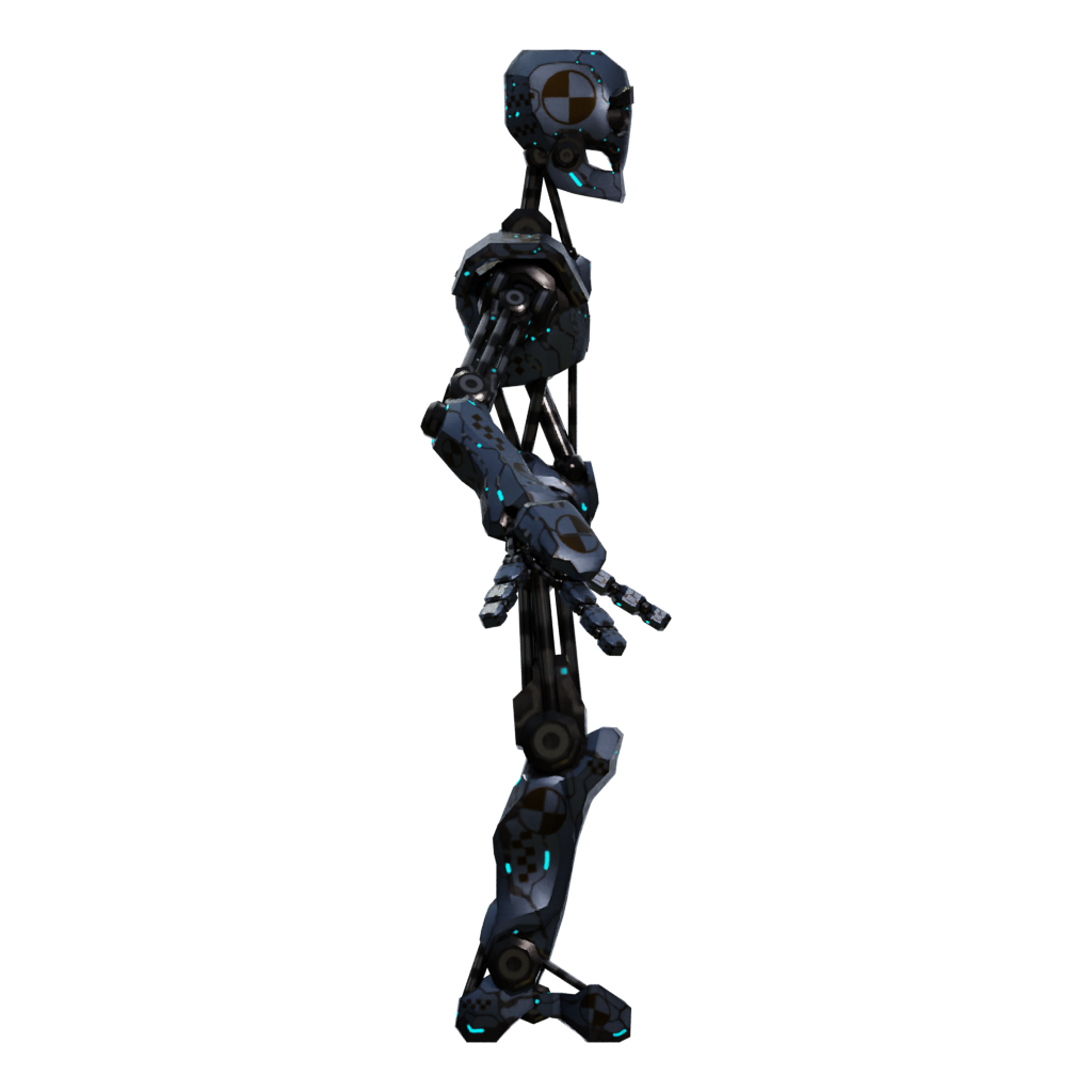 Right view of the Androide 3D model
