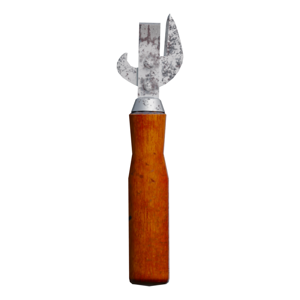 Front view of the Opener 3D model