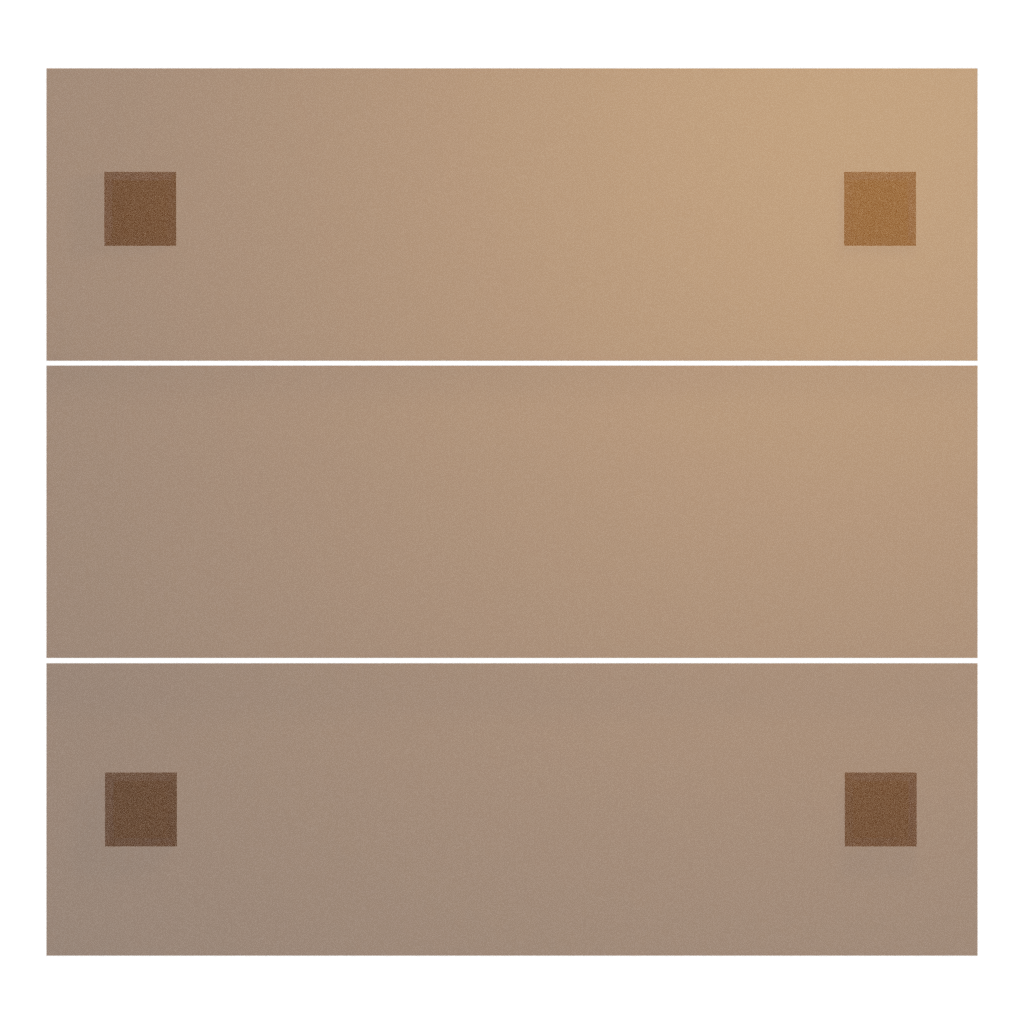 Top view of the Table 3D model