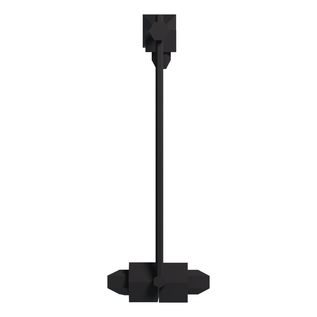 Top view of the Traffic Lights 3D model