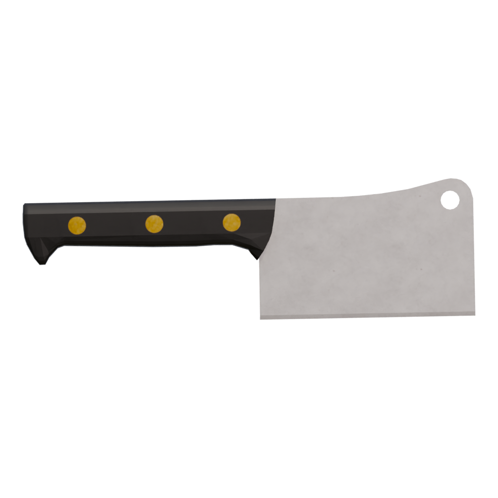 Back view of the Cleaver 3D model