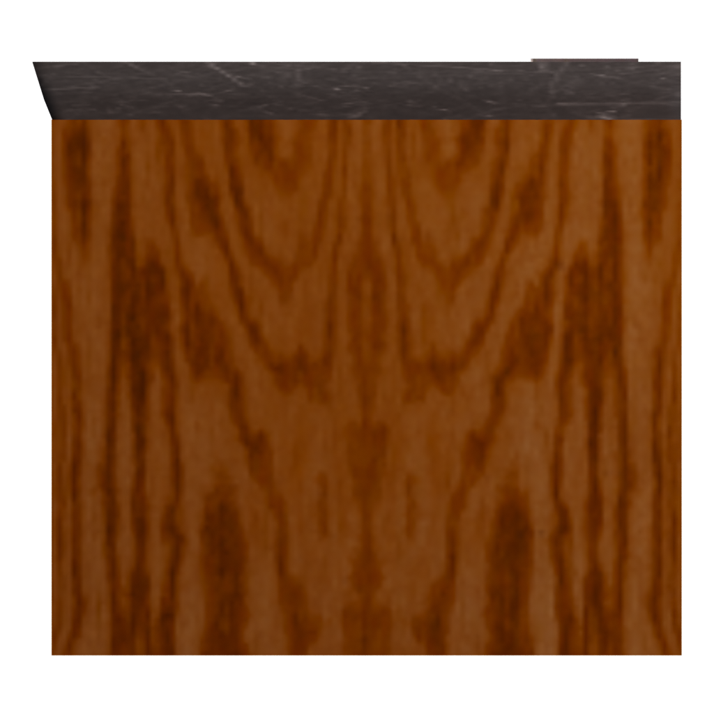Bottom view of the Fridge 3D model