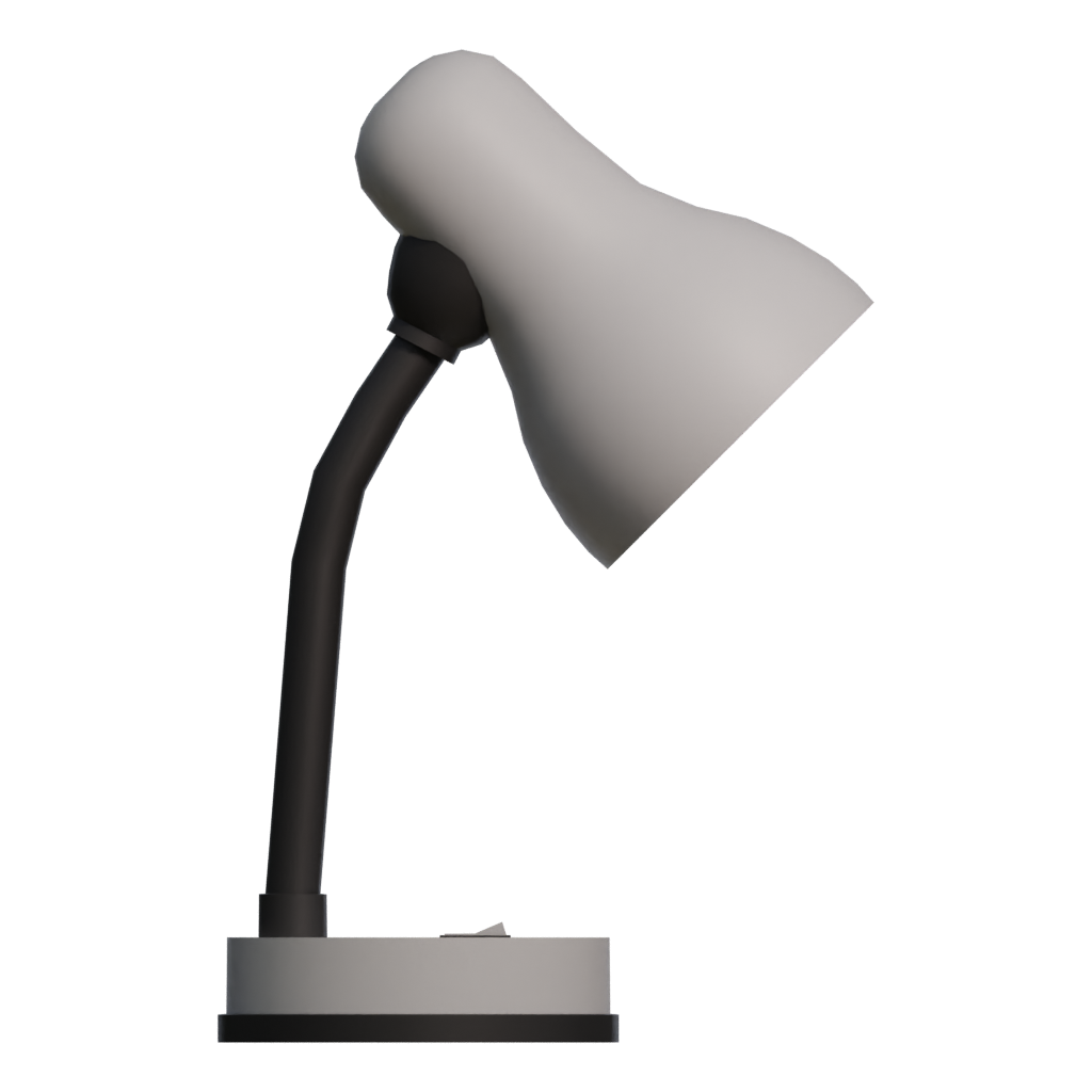 Front view of the Lamp 3D model