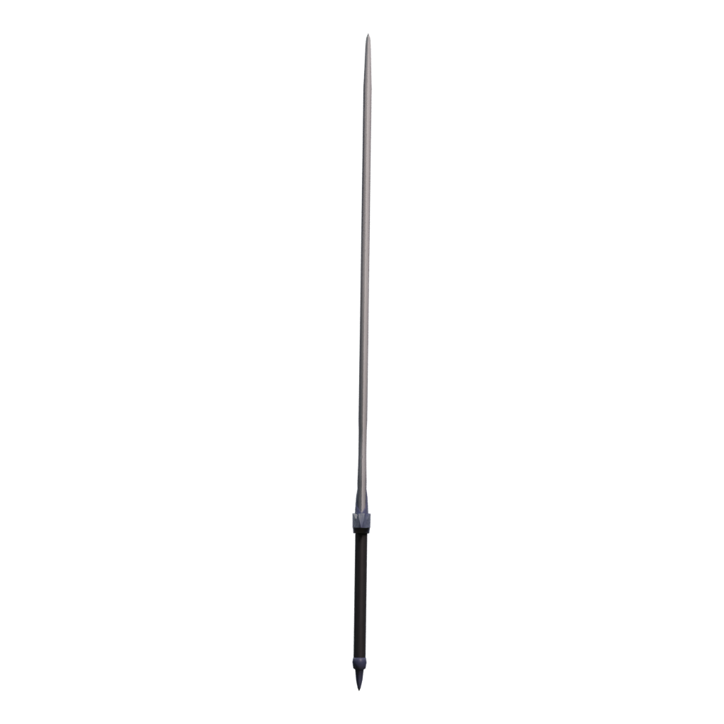 Right view of the Tempered Sword From SAO 3D model