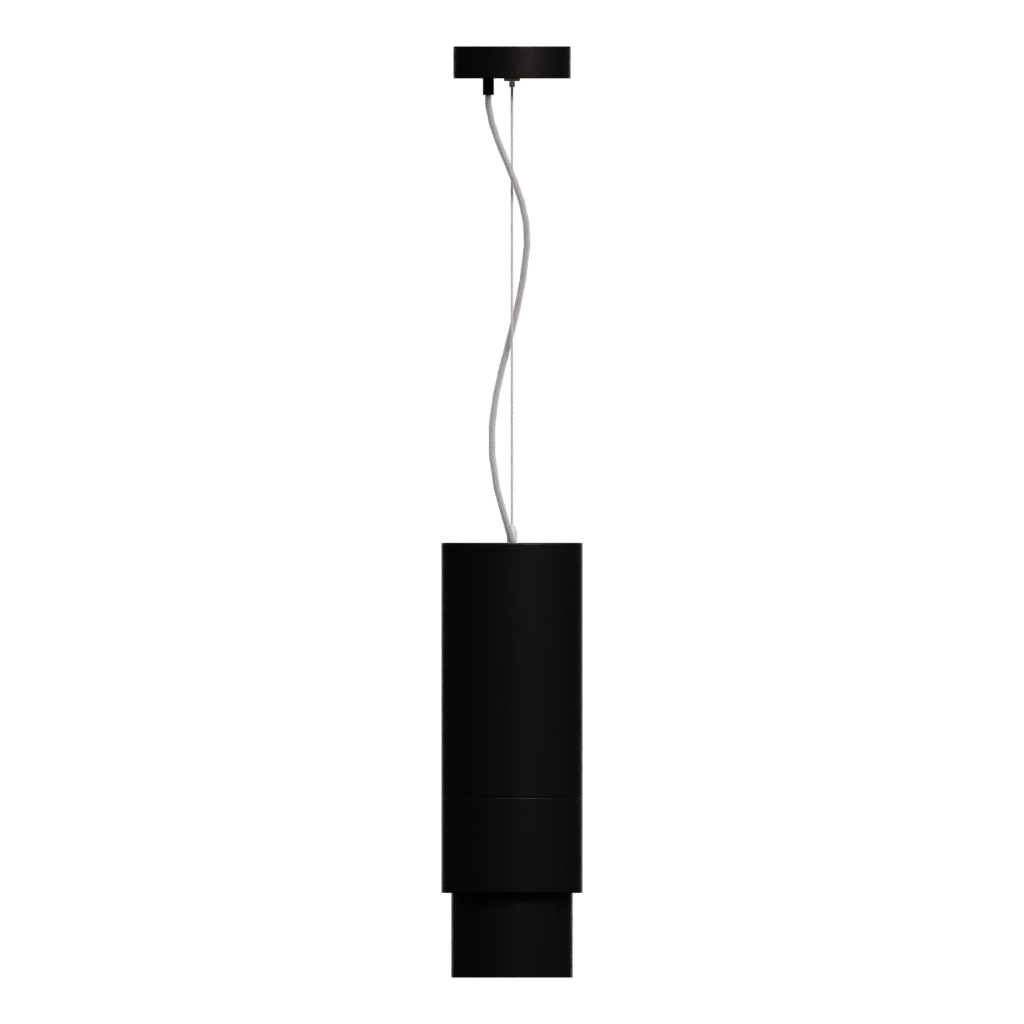 Front view of the Pendant Light Bamboo 8 2 M 3D model