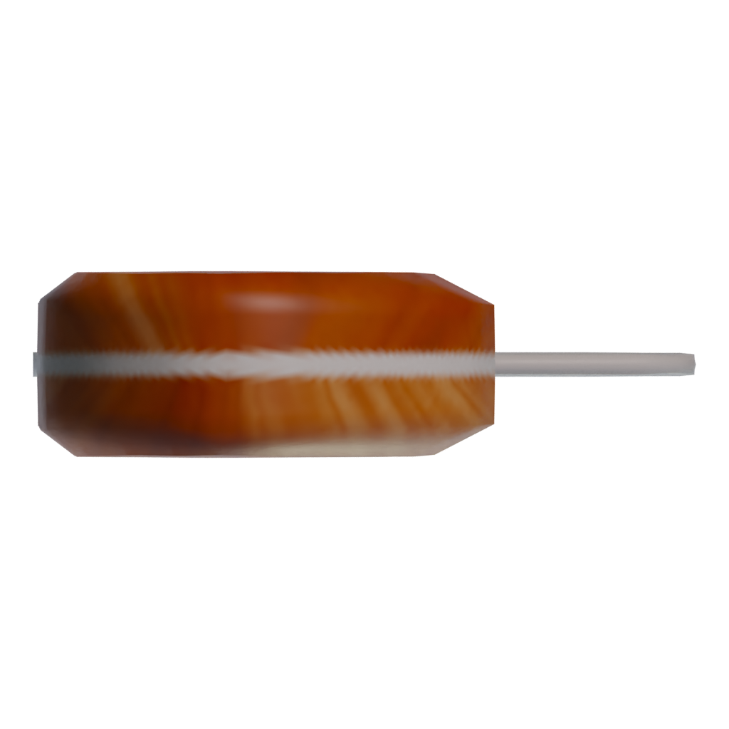 Top view of the Michael Myers Knife 3D model