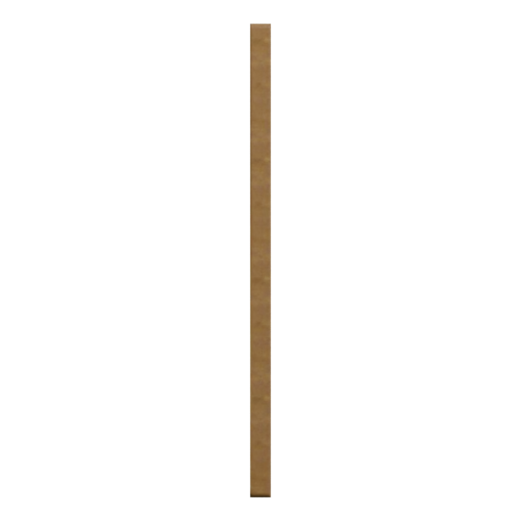 Left view of the Fancy Picture Frame 3D model