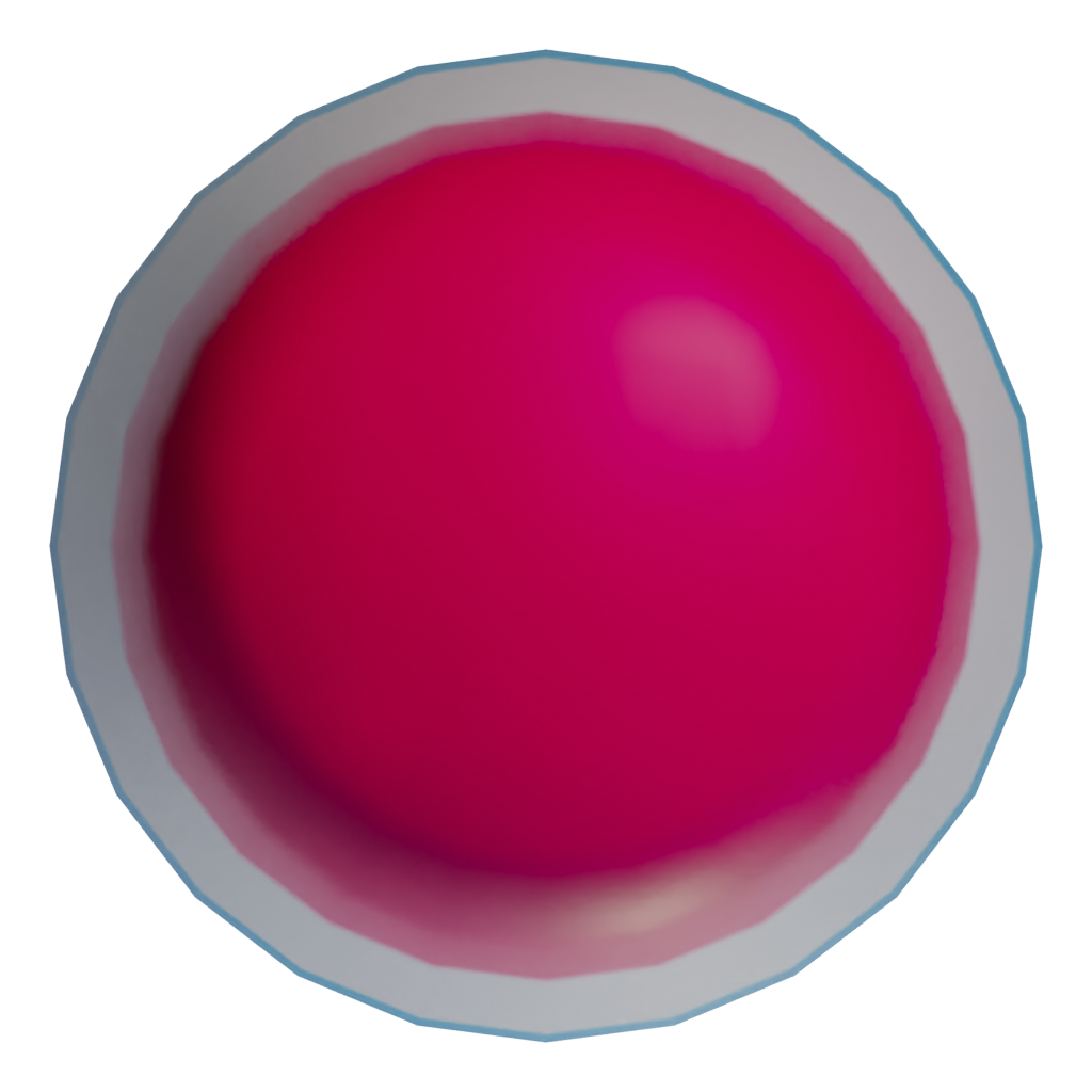 Top view of the Popsicle 3D model