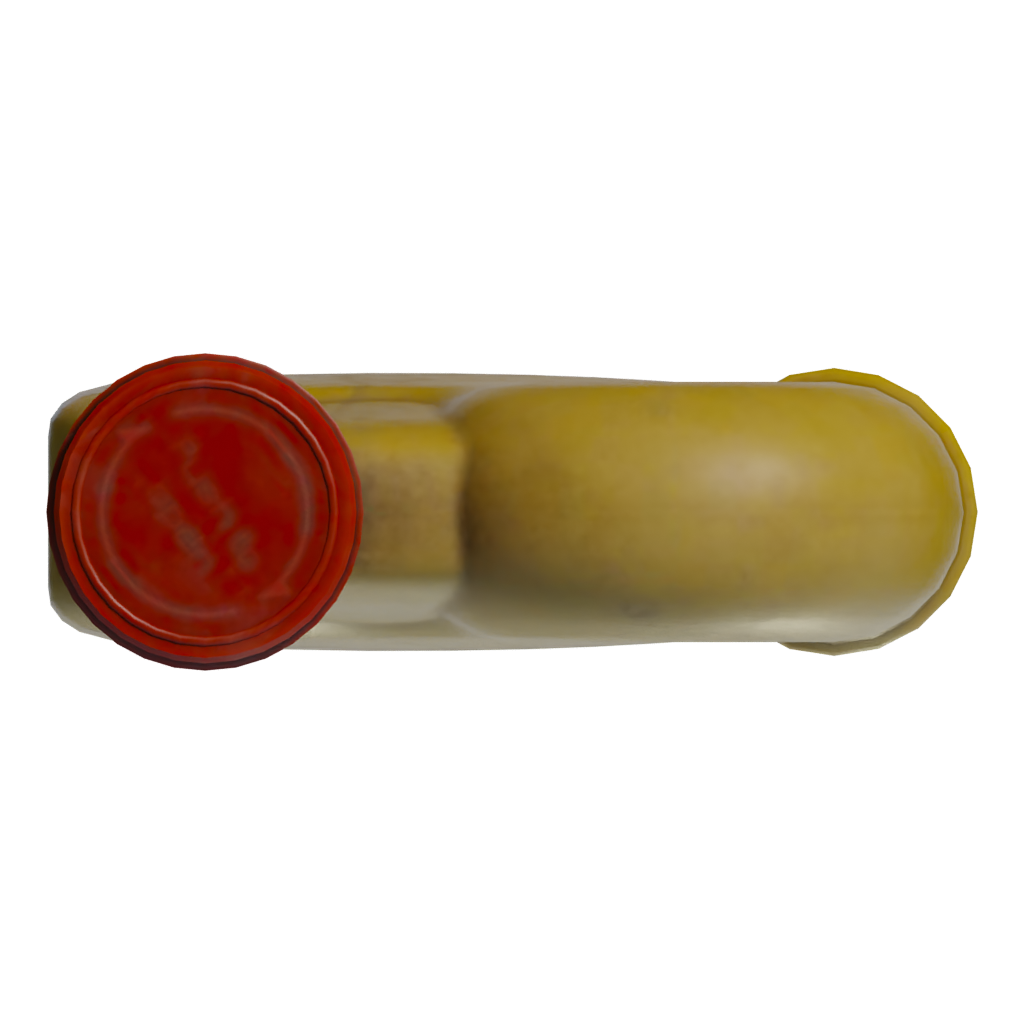 Top view of the Drain Cleaner 3D model