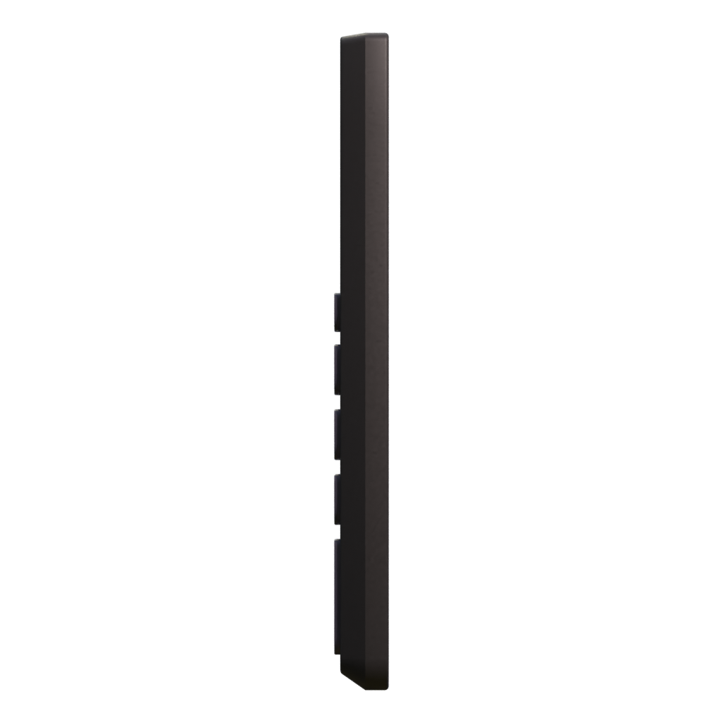 Left view of the Calculator 3D model