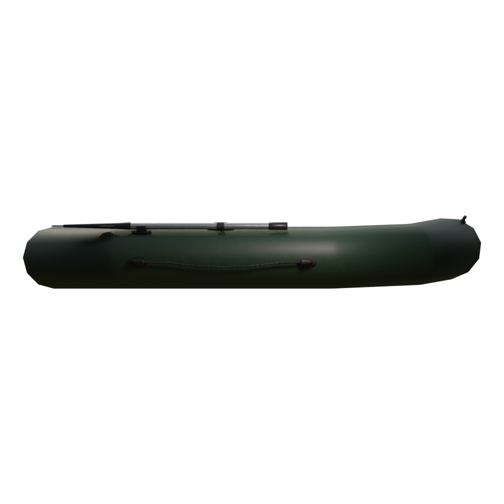Right view of the Rubber Boat 1 3D model