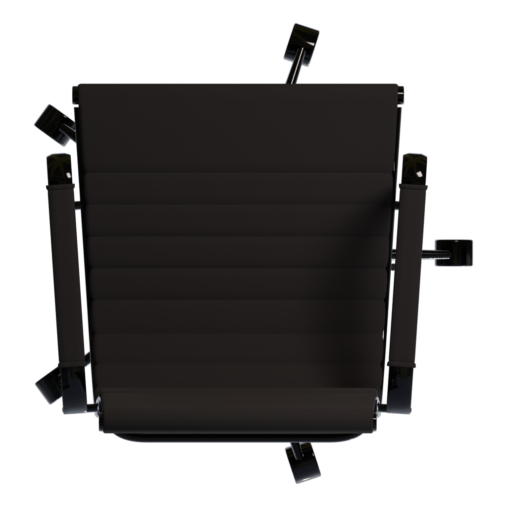 Top view of the Sandalye 3D model
