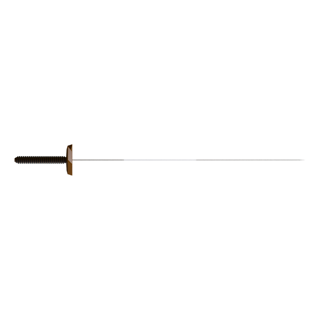 Bottom view of the Sword 3D model