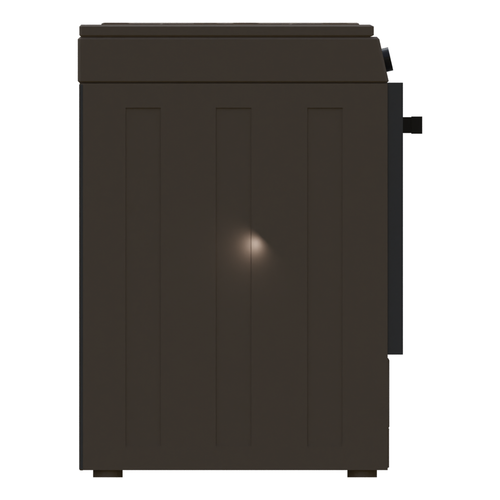 Right view of the Gas Stove 3D model
