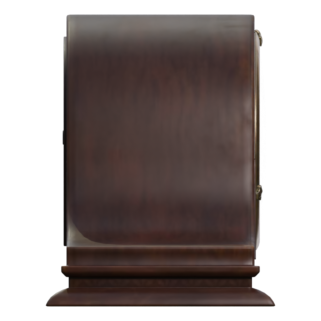 Right view of the Mantel Clock 3D model