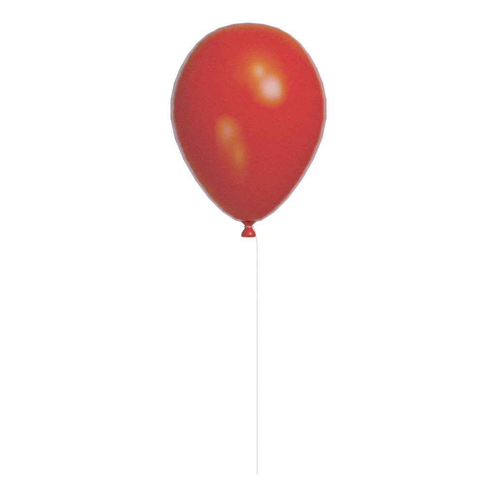 Front view of the Balloon 3D model