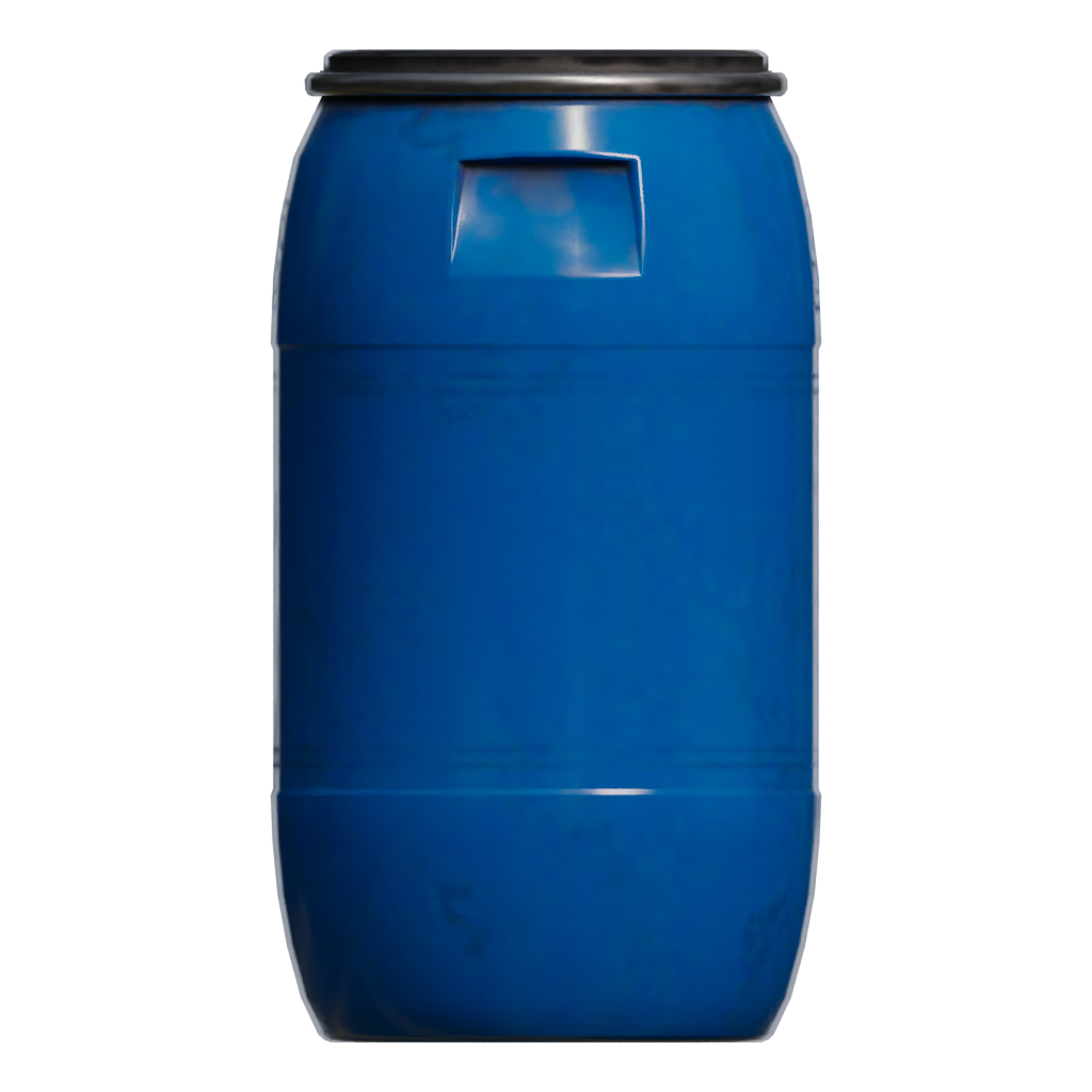 Front view of the Barrel 3D model