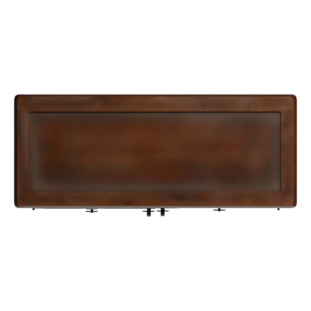 Top view of the Chinese Cabinet 3D model