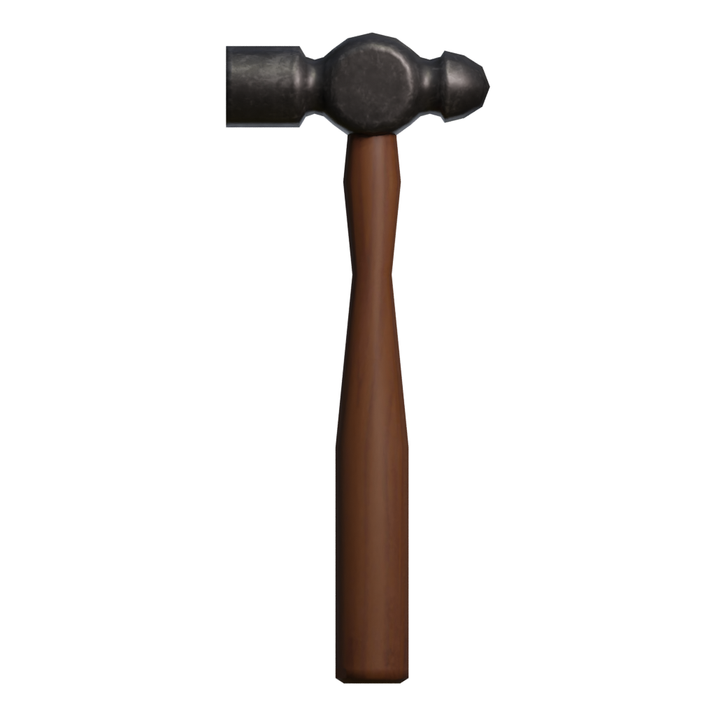 Back view of the Hammer 3D model