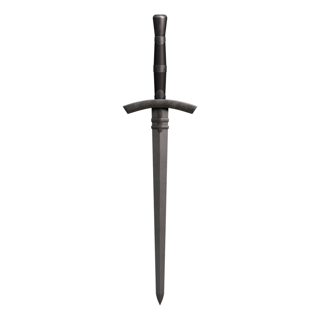 Front view of the Dagger 3D model