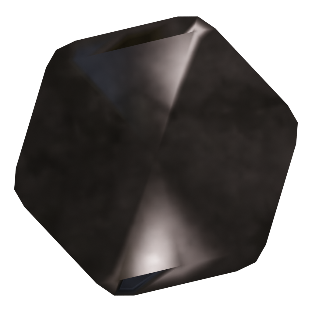 Bottom view of the Lamp 3D model