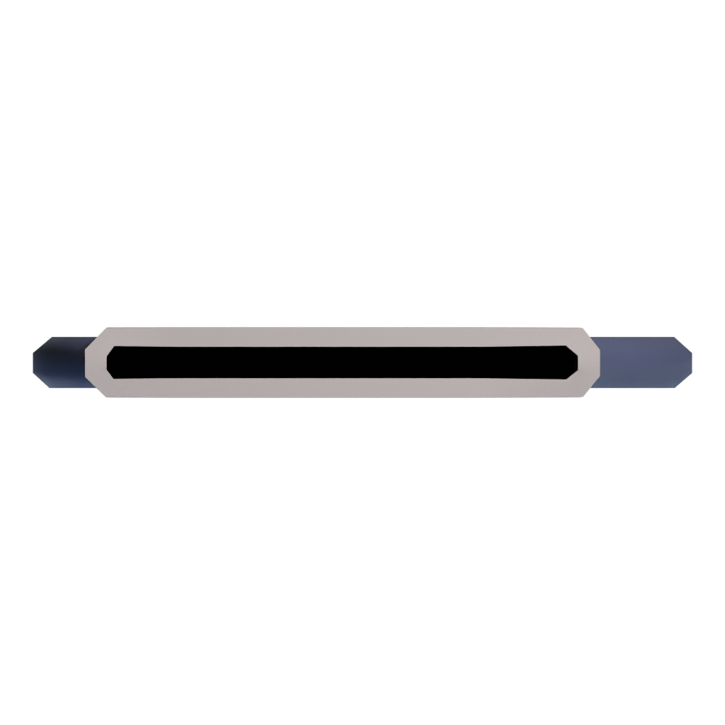 Bottom view of the Mitten 3D model