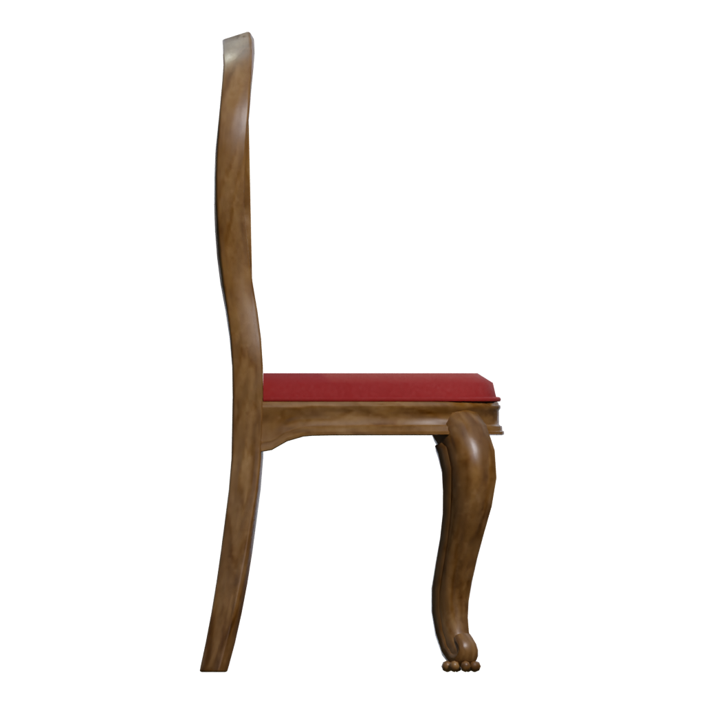 Right view of the Chair 3D model