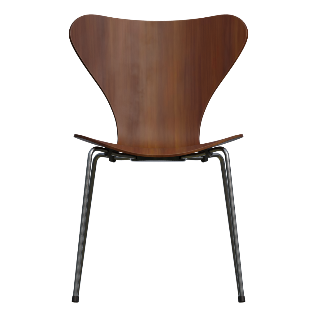 Front view of the Chair 03 3D model