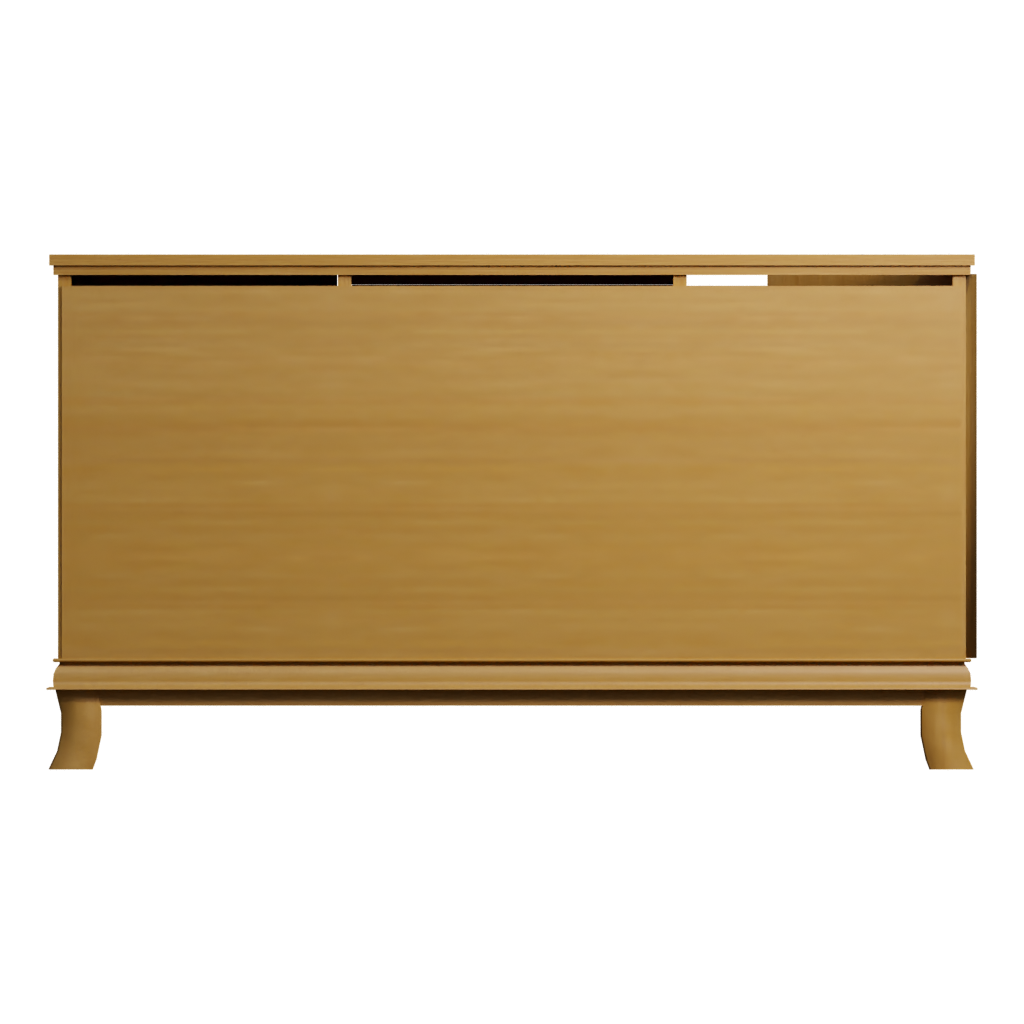 Back view of the Cabinet 3D model