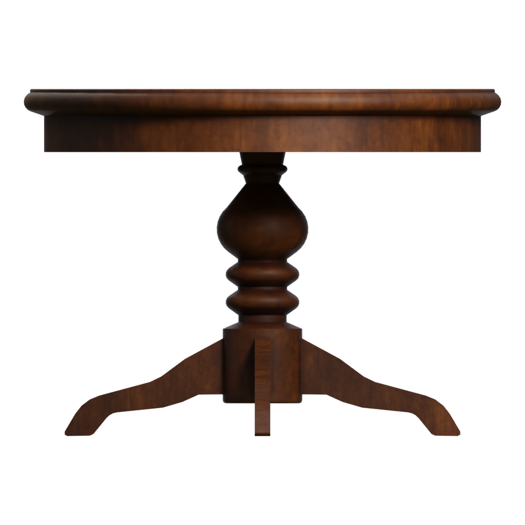 Right view of the Table 3D model