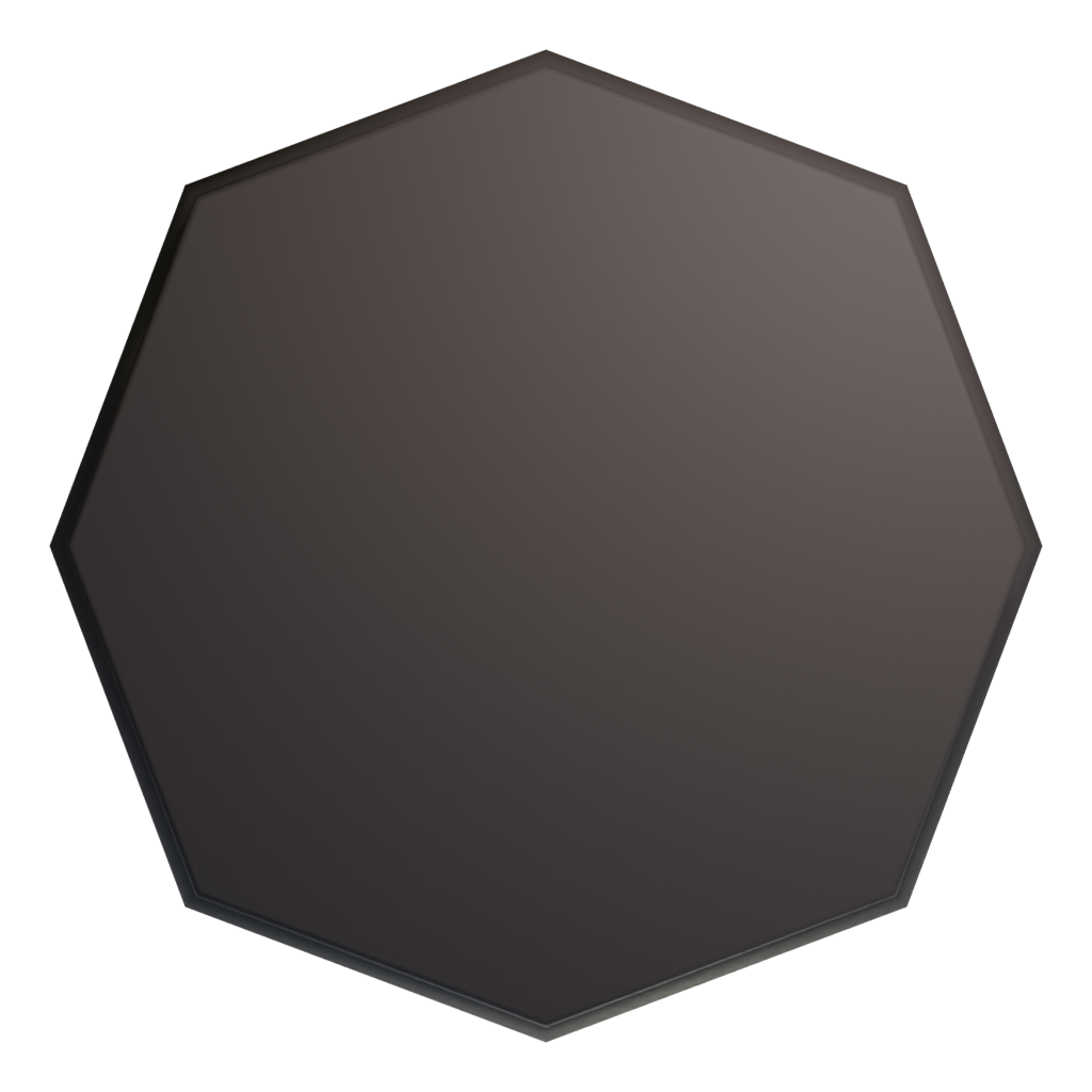 Bottom view of the Fountain 3D model