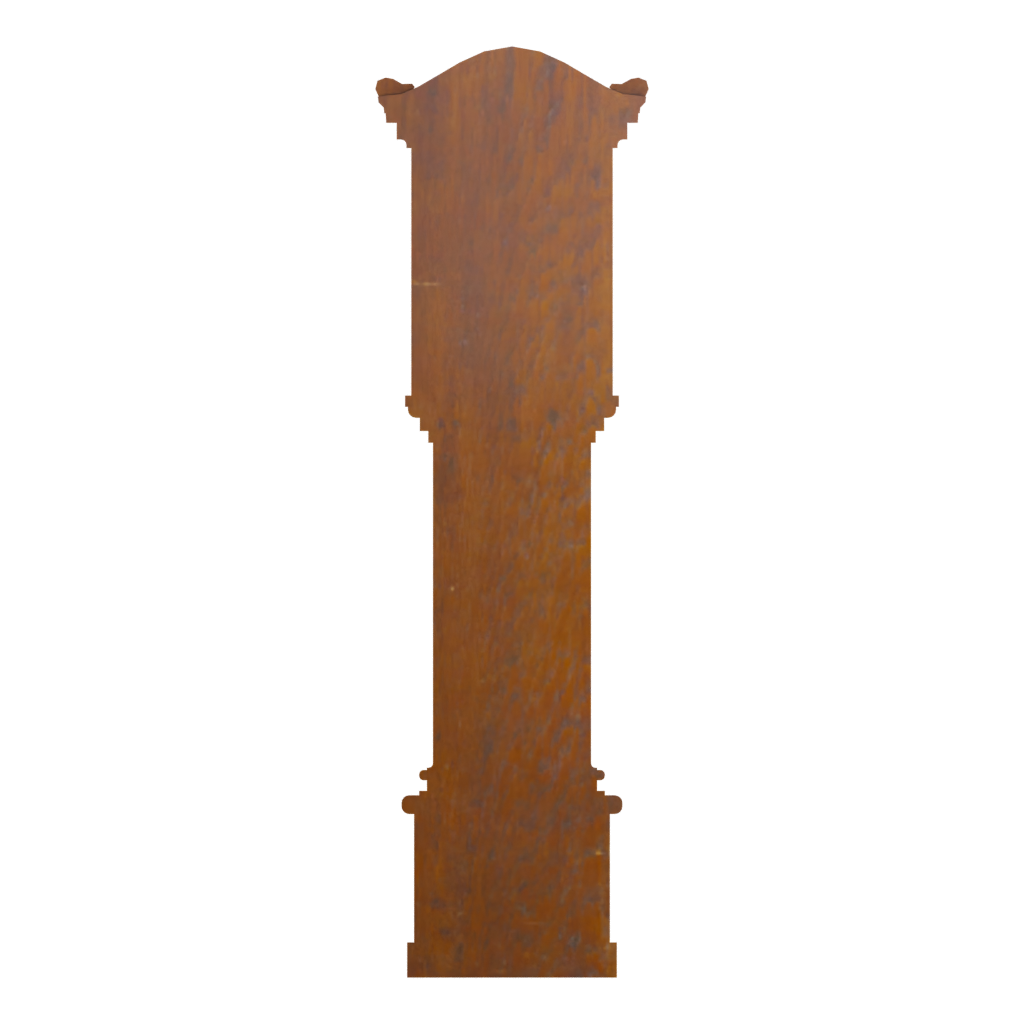 Back view of the Carrillon 3D model