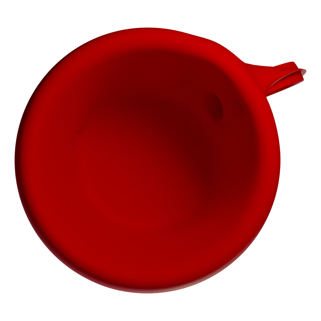 Top view of the Mug Cool 3D model