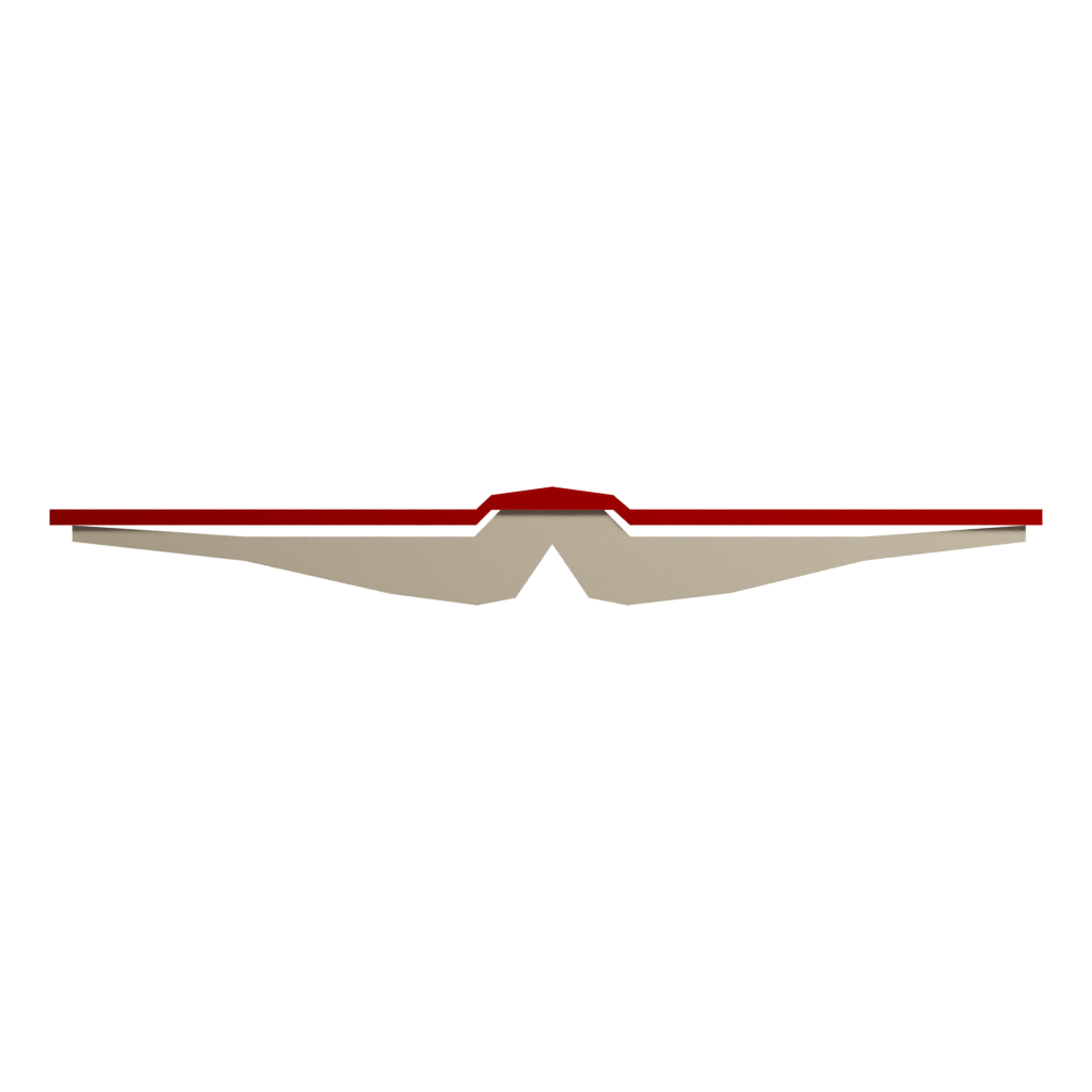 Top view of the Book 3D model