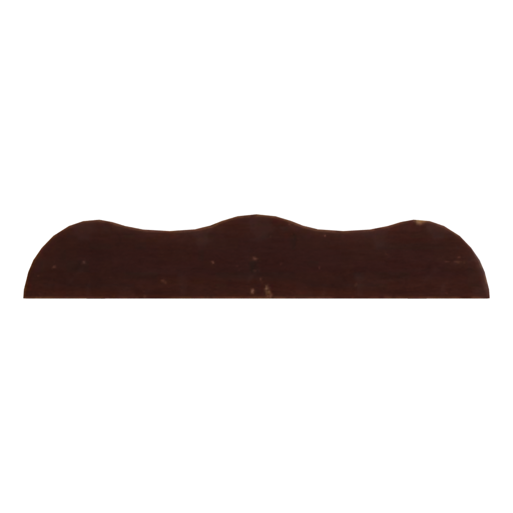 Bottom view of the Katana Stand 3D model