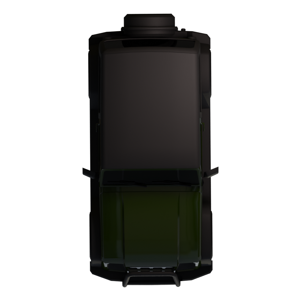 Top view of the BAIC Bj40 3D model