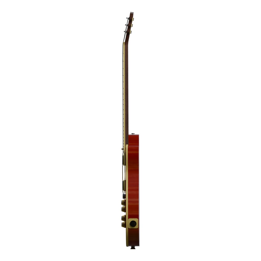 Left view of the Electric Guitar 3D model
